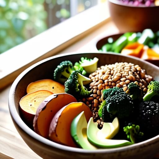 The "Everything but the Kitchen Sink" Grain Bowl.