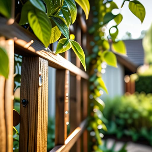 How to build a garden trellis guide.