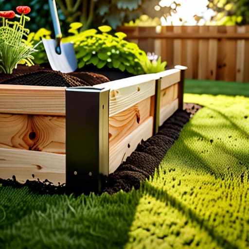 How to build a raised garden bed.