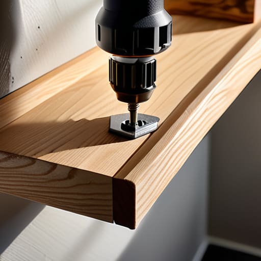 Steps on how to install a shelf.