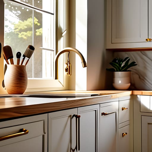 Learn how to paint kitchen cabinets.
