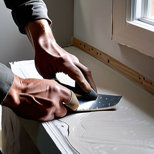 How to patch a hole in the wall.