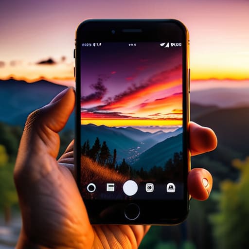 How to take better phone photos guide.