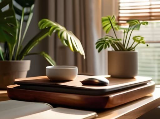 How to set up a desk for long hours.