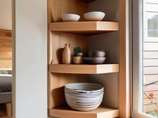 How to build simple storage for a small flat.