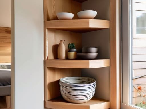 How to build simple storage for a small flat.