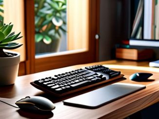 How to set up a desk for long hours.
