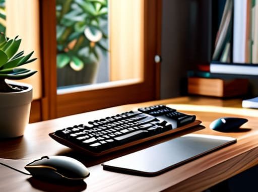 How to set up a desk for long hours.
