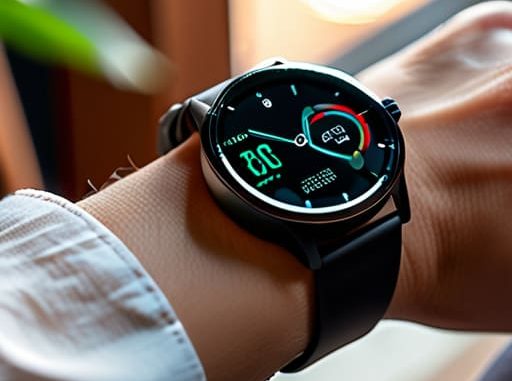 How wearable technology monitors physical health metrics.