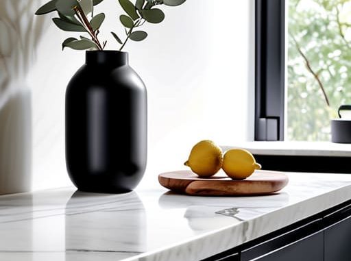 Kitchen organization ideas for clear counters.