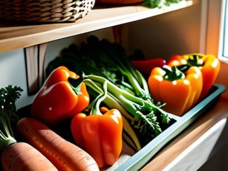 Best ways to store fresh vegetables.