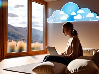 Explaining how cloud computing works for beginners.