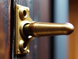 How to fix a squeaky door quickly.