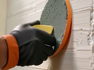 How to repair a dry wall hole.